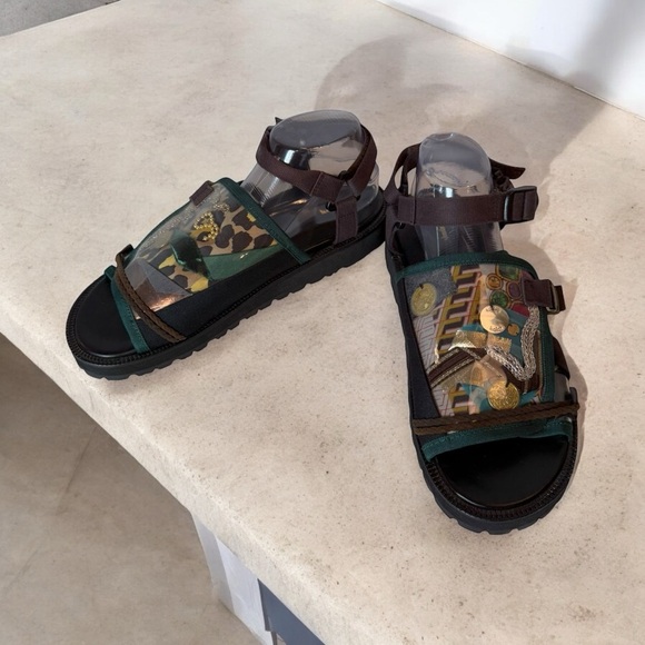JAPAN JAPANESE KOLOR BRAND SIZE 10.5 SANDALS - Picture 1 of 9
